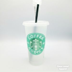 Starbucks custom reusable 24 oz. cold drink cup